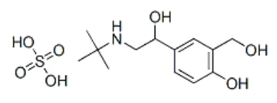 (R, s) -salbutamol solfato CAS n. 51022-70-9