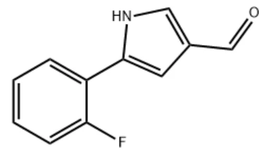 5-(2-Fluorofenil)-1h-pirrolo-3-Carbaldeide CAS NO 881674-56-2