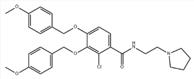 CAS:1225208-44-5 2-cloro-3,4-bis((4-metossibenzil)ossi)-N-(2-(pirrolidin-1-il)etil)benzammide
